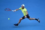 Radu Albot at the 2022 Australian Open.